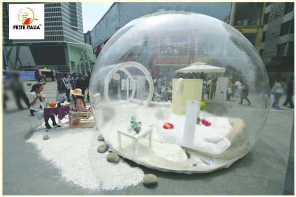 Gazebo sfera bolla