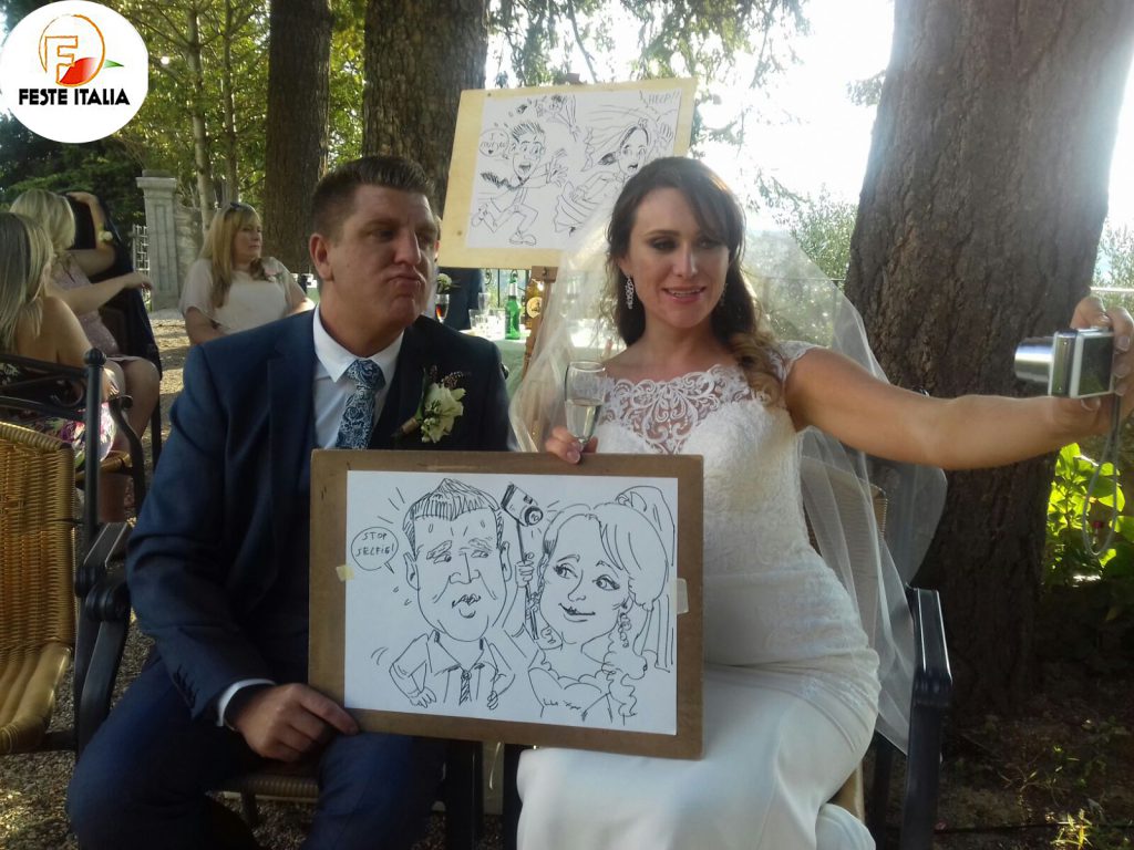 Caricatura matrimonio