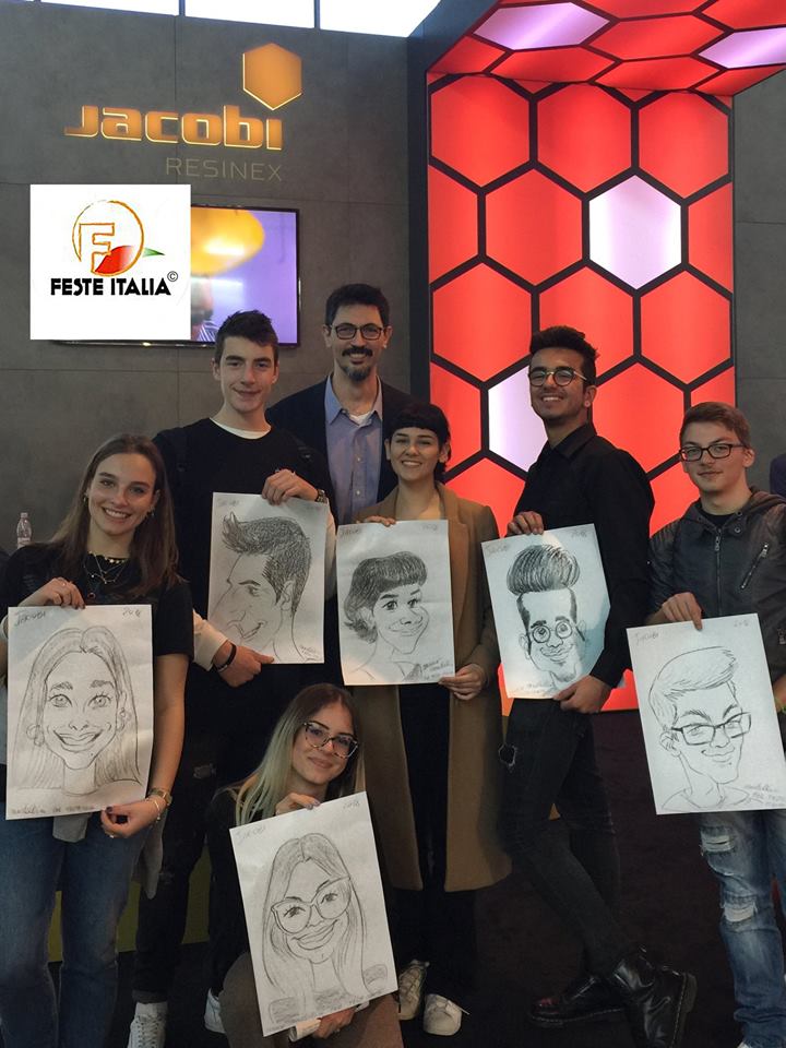 Caricature eventi aziendali