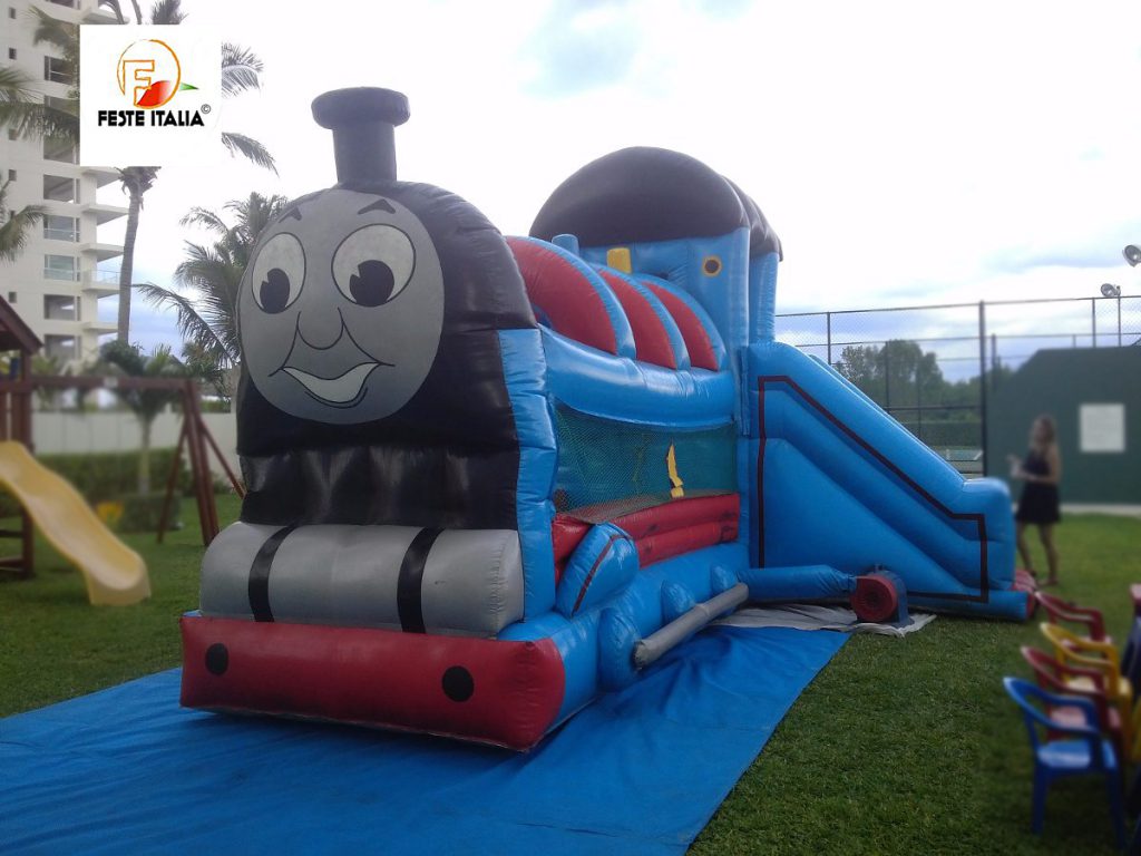 Gonfiabile Thomas Train
