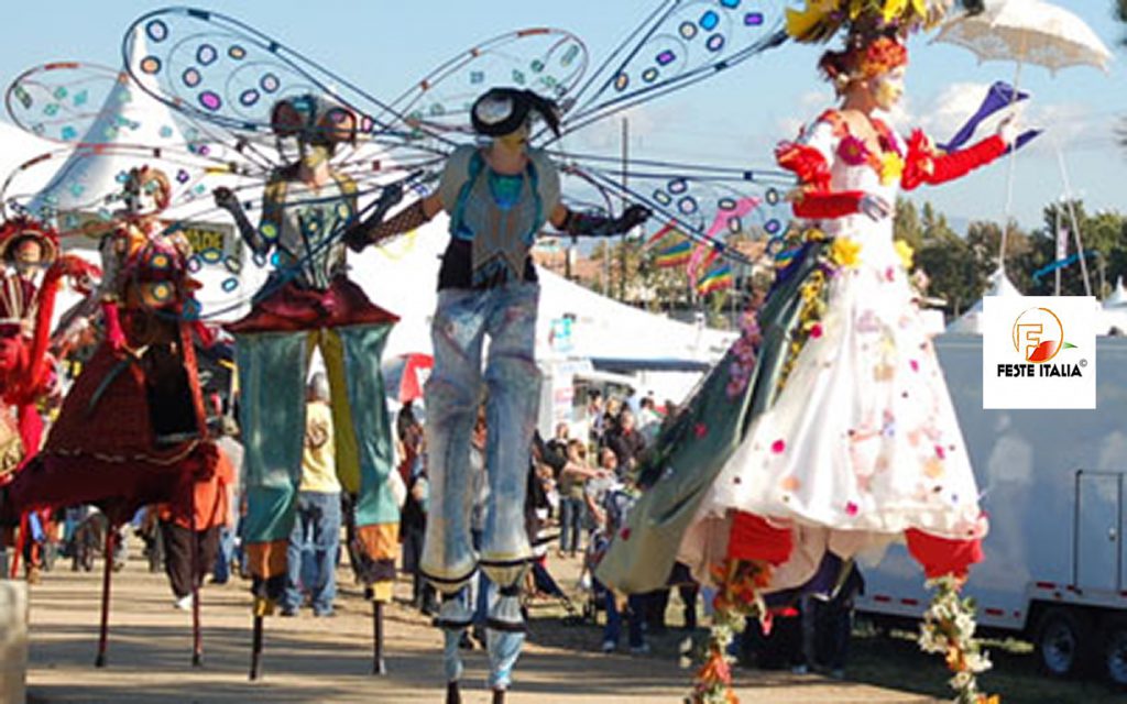 Trampolieri costume fiabe