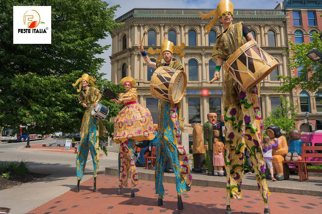 Trampolieri itineranti