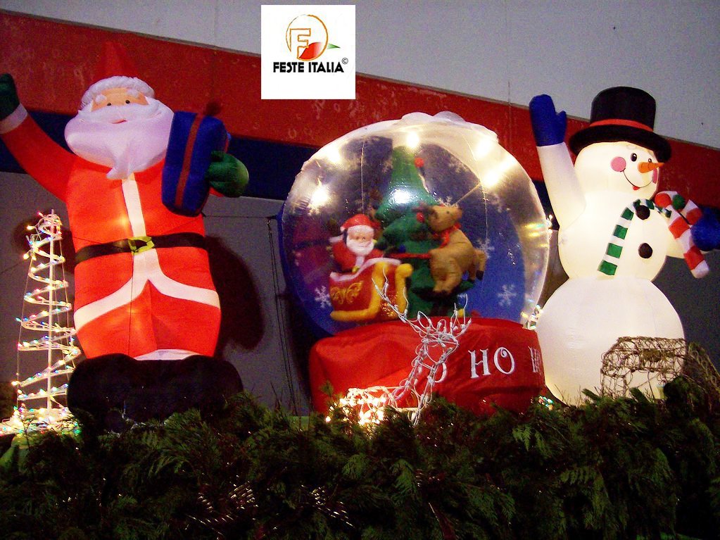 Gonfiabile Villaggio Babbo Natale