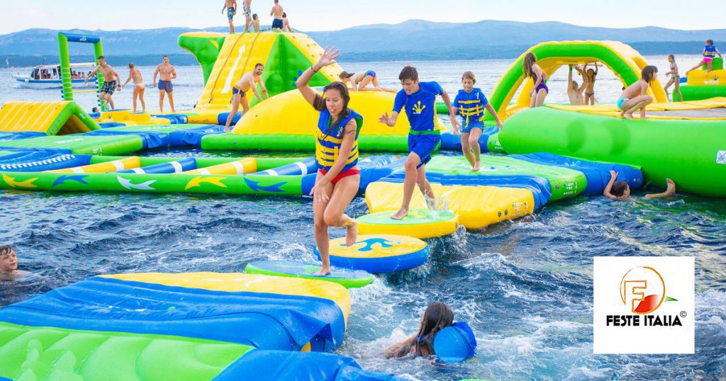 Noleggio gonfiabili per mare e piscine