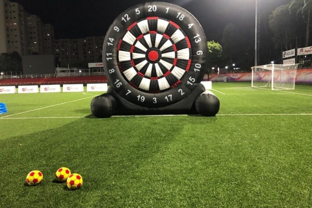 Foot Dart Calcio Bersaglio Dart Soccer per eventi